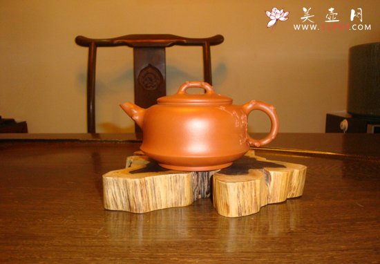 紫砂壶图片：傲霜系列之五 - 宜兴紫砂壶网