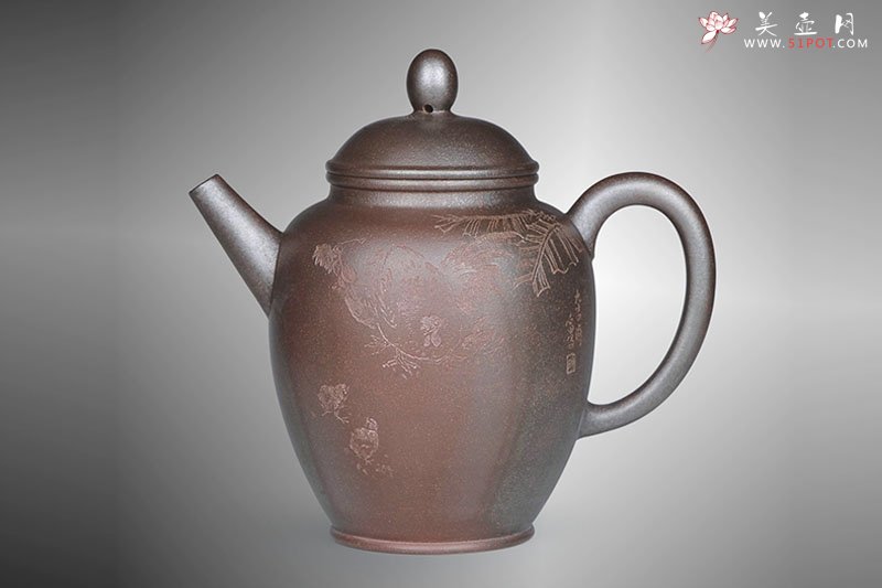 紫砂壶图片：橄榄壶 - 宜兴紫砂壶网