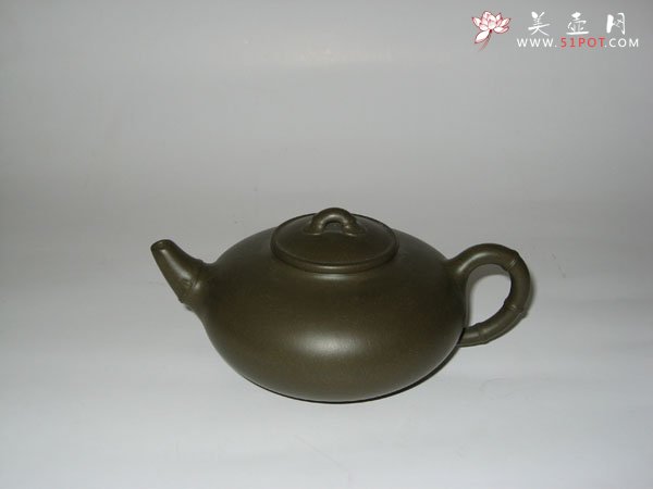 紫砂壶图片：竹清壶 - 宜兴紫砂壶网