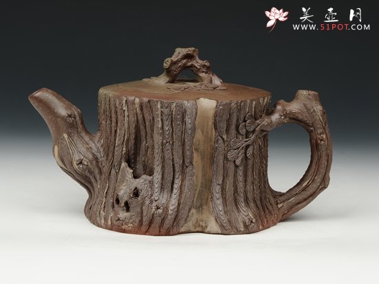 紫砂壶图片：松桩 - 宜兴紫砂壶网