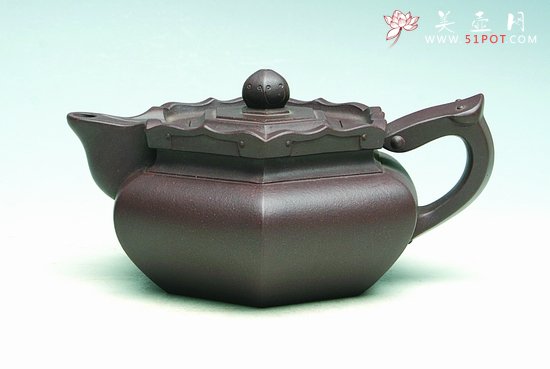 紫砂壶图片：僧帽 - 宜兴紫砂壶网