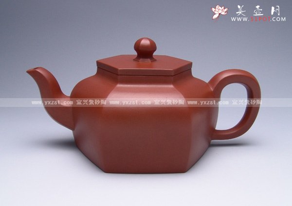 紫砂壶图片：六方平安 - 宜兴紫砂壶网