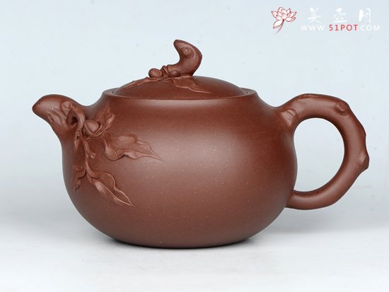 紫砂壶图片：寿桃 - 宜兴紫砂壶网