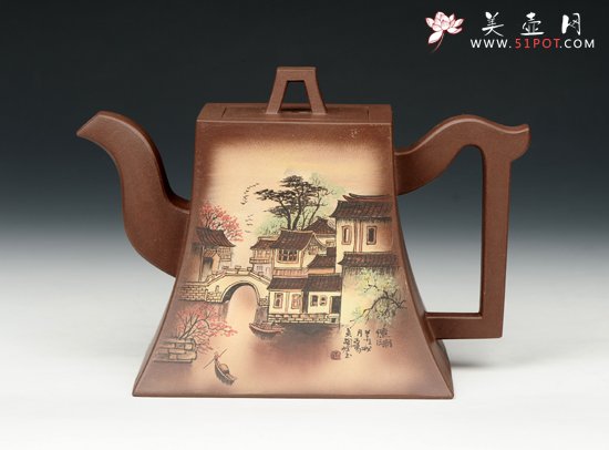 紫砂壶图片：方中 - 宜兴紫砂壶网