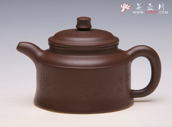 紫砂壶图片：静钟 - 宜兴紫砂壶网