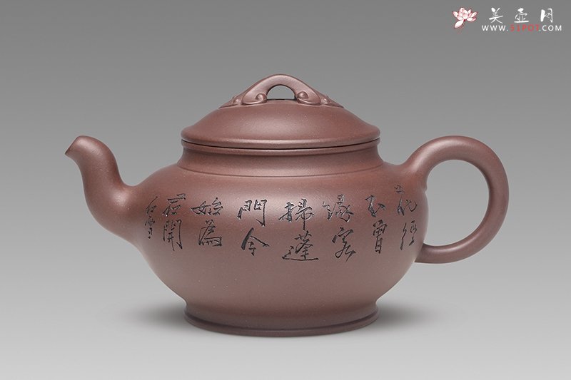 紫砂壶图片：如意壶 - 宜兴紫砂壶网