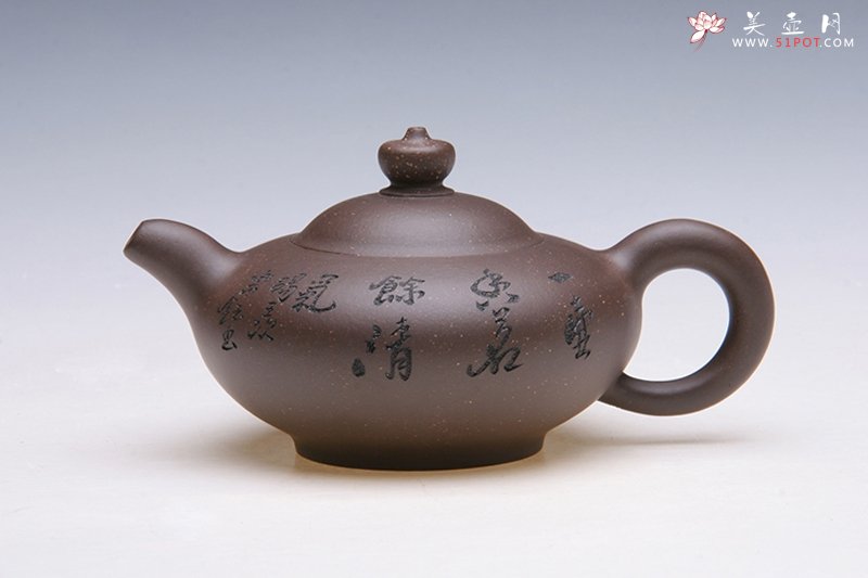 紫砂壶图片：凝香壶 - 宜兴紫砂壶网