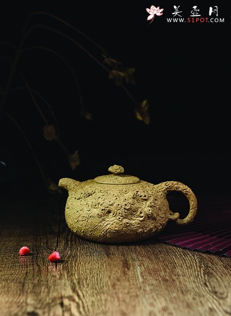 紫砂壶图片：灵芝供春 - 宜兴紫砂壶网