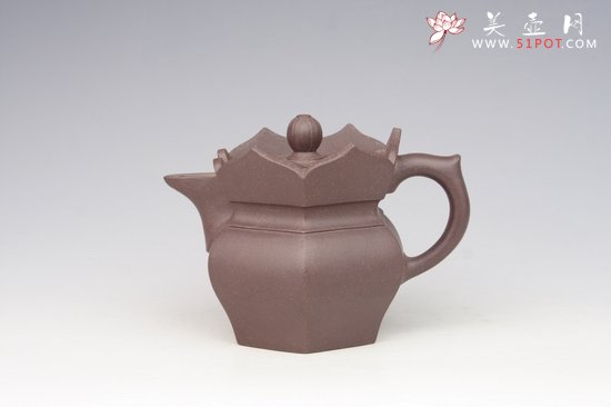 紫砂壶图片：僧帽壶 - 宜兴紫砂壶网