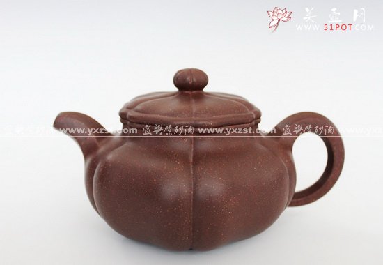 紫砂壶图片：葵仿古 - 宜兴紫砂壶网