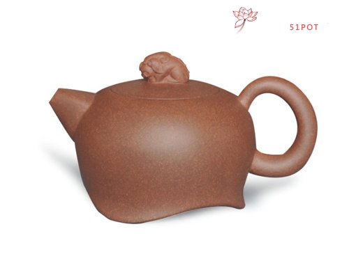 紫砂壶图片：窥今壶  泥料：红... - 宜兴紫砂壶网