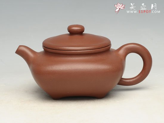 紫砂壶图片：小四方   容量：100cc - 宜兴紫砂壶网