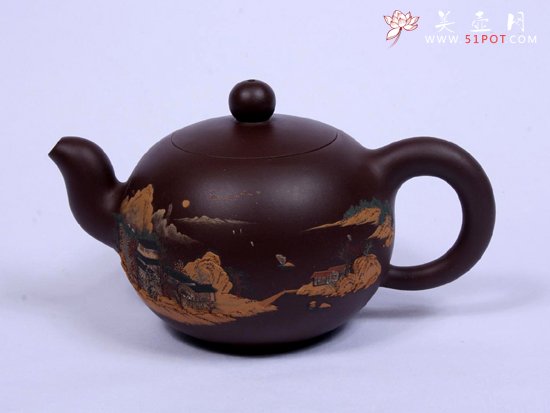 紫砂壶图片：圆珠 - 宜兴紫砂壶网