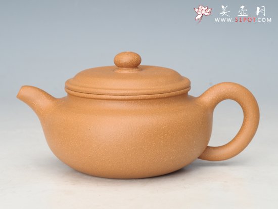 紫砂壶图片：仿古（黄金段） - 宜兴紫砂壶网