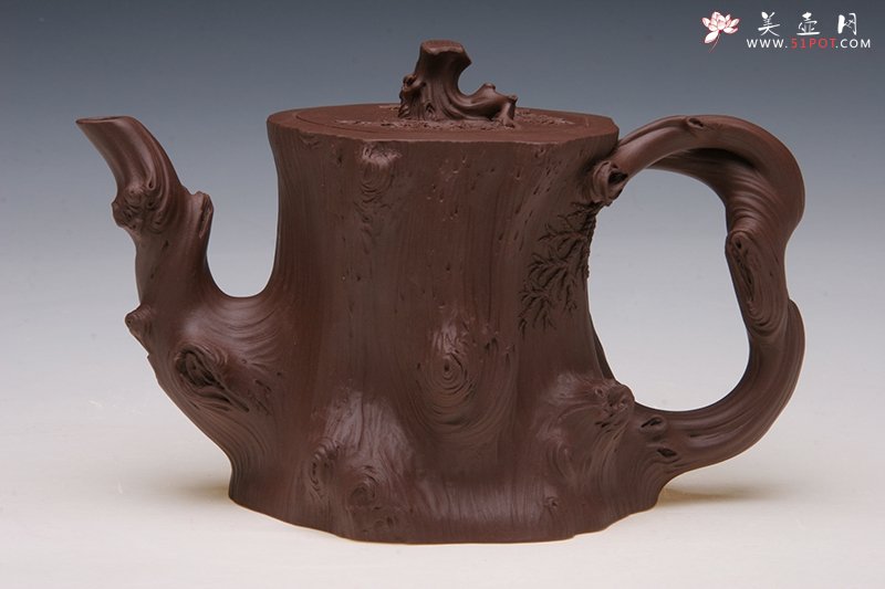 紫砂壶图片：圣柏壶 - 宜兴紫砂壶网