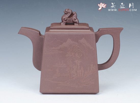 紫砂壶图片：一壶独尊 - 宜兴紫砂壶网