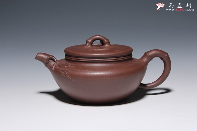 紫砂壶图片：劲竹 - 宜兴紫砂壶网