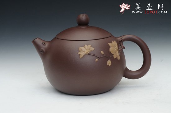 紫砂壶图片：冰清玉洁1 - 宜兴紫砂壶网