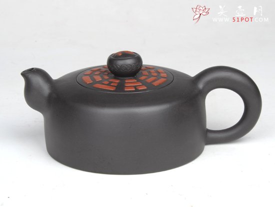 紫砂壶图片：玲珑八卦  220... - 宜兴紫砂壶网