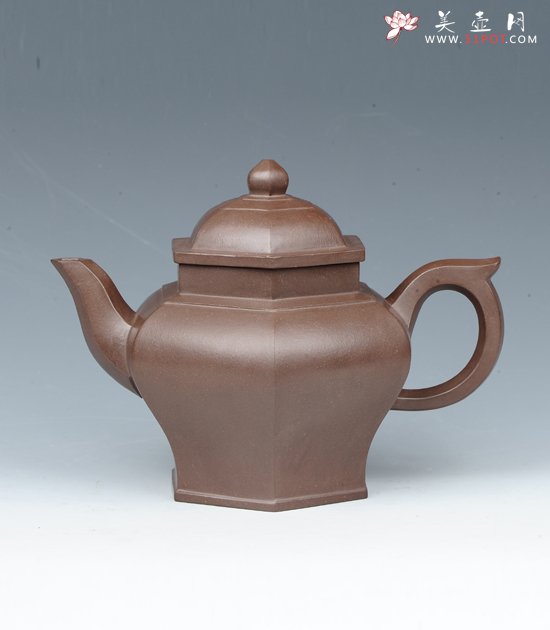 紫砂壶图片：六方宫灯 - 宜兴紫砂壶网