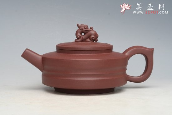 紫砂壶图片：龙腾玉璧 - 宜兴紫砂壶网