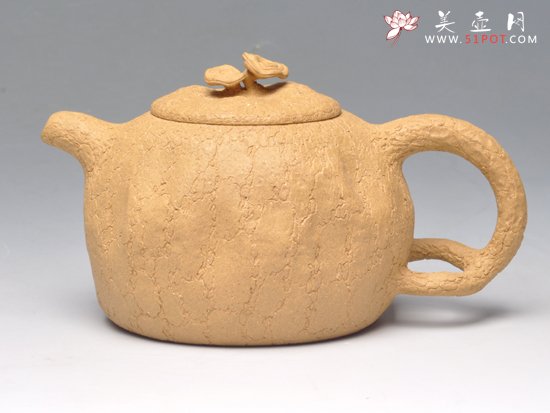 紫砂壶图片：供春（本山绿泥）全... - 宜兴紫砂壶网