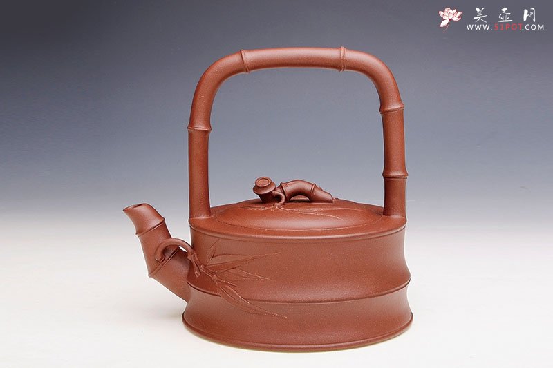 紫砂壶图片：竹提 - 宜兴紫砂壶网