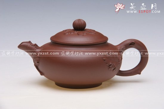 紫砂壶图片：菊花 - 宜兴紫砂壶网