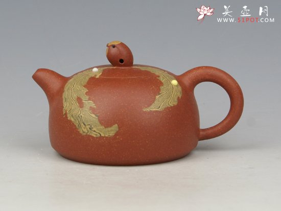 紫砂壶图片：听雨 - 宜兴紫砂壶网