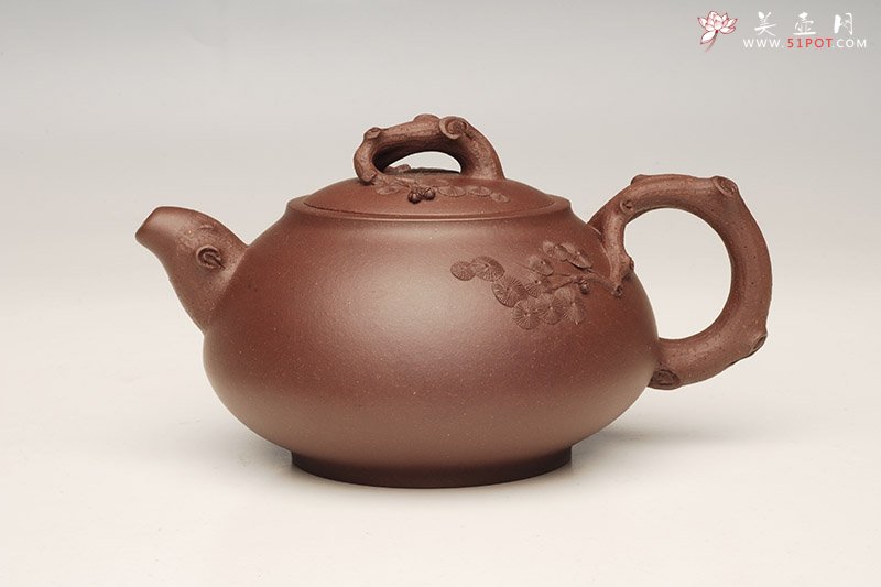 紫砂壶图片：四季长青 - 宜兴紫砂壶网