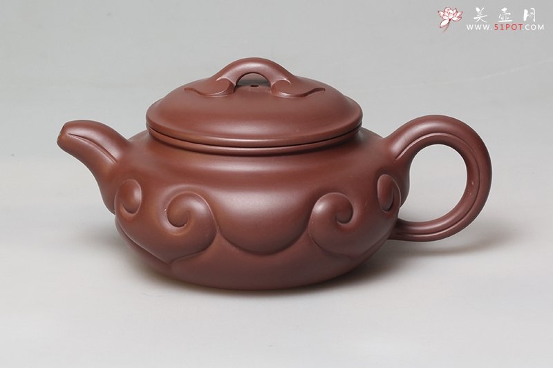 紫砂壶图片：仿古如意 - 宜兴紫砂壶网