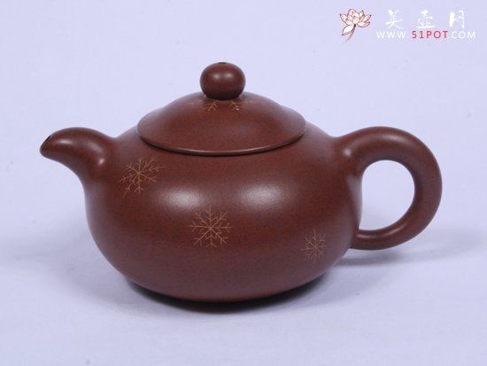 紫砂壶图片：雪韵（一）（全手工） - 宜兴紫砂壶网