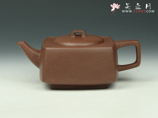 紫砂壶图片：沙四方 - 宜兴紫砂壶网