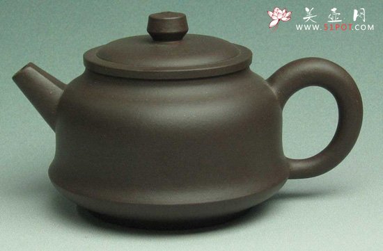 紫砂壶图片：盘钟 - 宜兴紫砂壶网