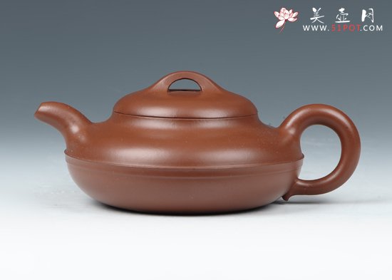 紫砂壶图片：双线如意 - 宜兴紫砂壶网