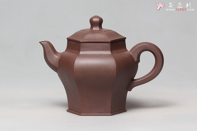 紫砂壶图片：六方宫灯 - 宜兴紫砂壶网