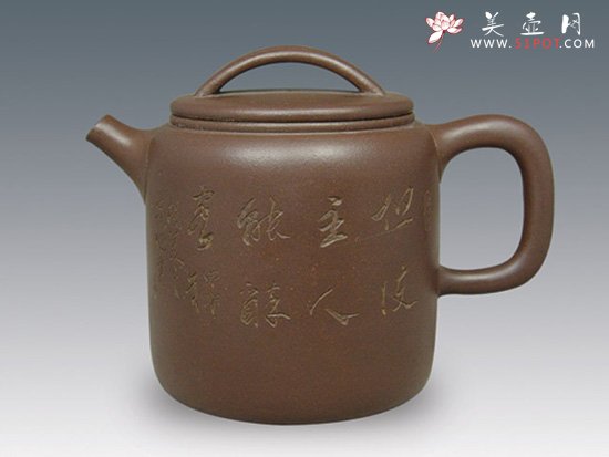 紫砂壶图片：秦砖汉瓦 - 宜兴紫砂壶网