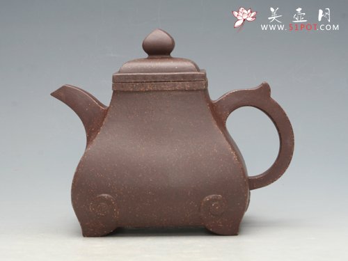 紫砂壶图片：四方如意 容量：400CC - 宜兴紫砂壶网