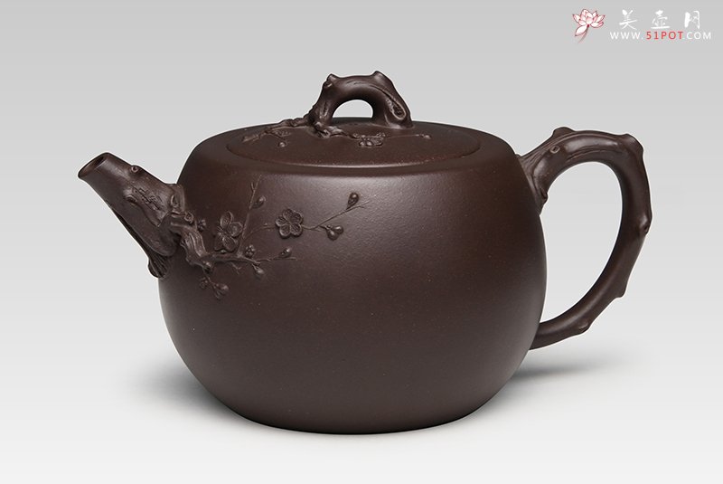 紫砂壶图片：凌寒飘香 - 宜兴紫砂壶网