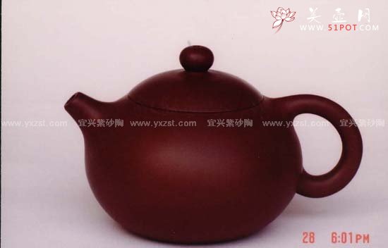 紫砂壶图片：扁腹读壶 - 宜兴紫砂壶网