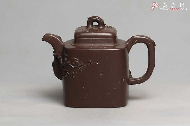 紫砂壶图片：松竹梅 - 宜兴紫砂壶网