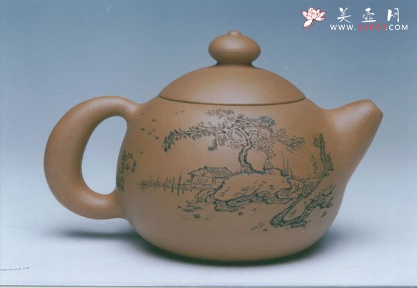 紫砂壶图片：大西施乳壶 - 宜兴紫砂壶网