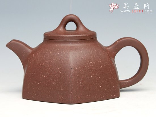 紫砂壶图片：六方半瓢壶（程艳 ... - 宜兴紫砂壶网