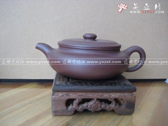 紫砂壶图片：扁腹 - 宜兴紫砂壶网