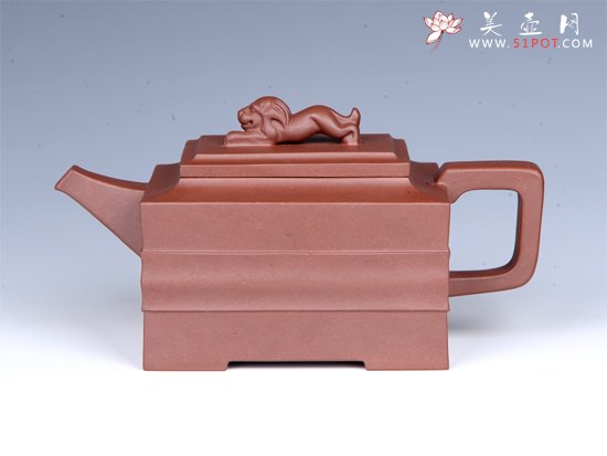 紫砂壶图片：金狮壶 - 宜兴紫砂壶网