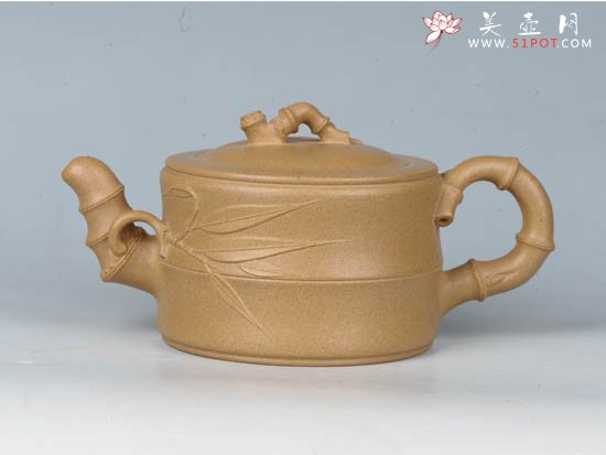 紫砂壶图片：竹段 - 宜兴紫砂壶网