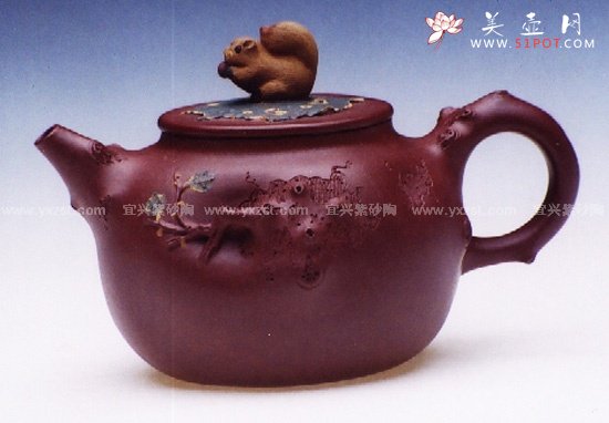 紫砂壶图片：秋趣 - 宜兴紫砂壶网