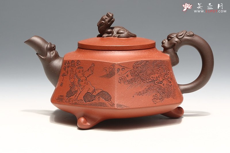 紫砂壶图片：望子成龙 - 宜兴紫砂壶网