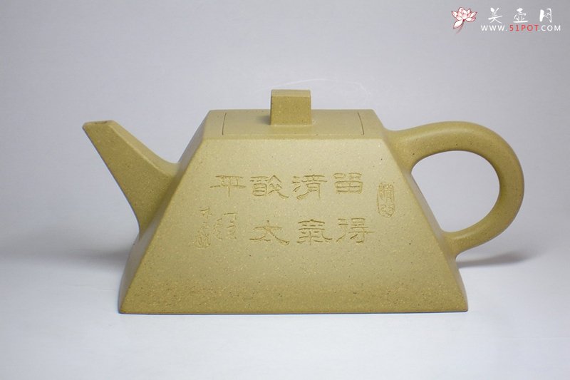 紫砂壶图片：斗方 - 宜兴紫砂壶网