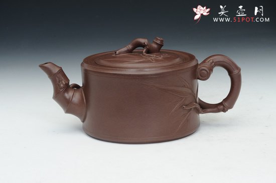 紫砂壶图片：竹段 (1) - 宜兴紫砂壶网